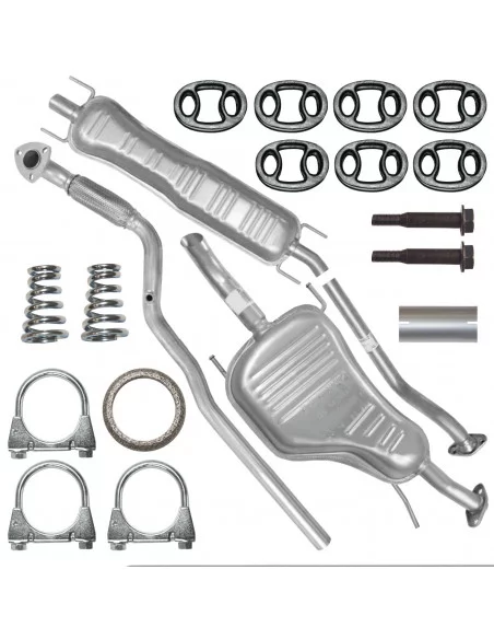 Zestaw tłumików Opel Astra G II 2 03.1998-12.2009 1.8 16V Sedan