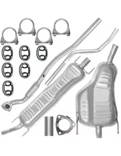 Zestaw tłumików Opel Astra H III 3 03.2004-12.2010 1.6i 16V Kombi