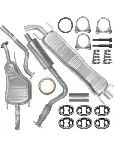 Zestaw tłumików Opel Astra G II 2 03.1998-12.2009 2.0 DI 2.2 DTI Kombi