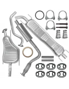 Zestaw tłumików Opel Zafira A I 1 04.1999-06.2005 2.0 DI 2.0 DTI 2.2 DTI