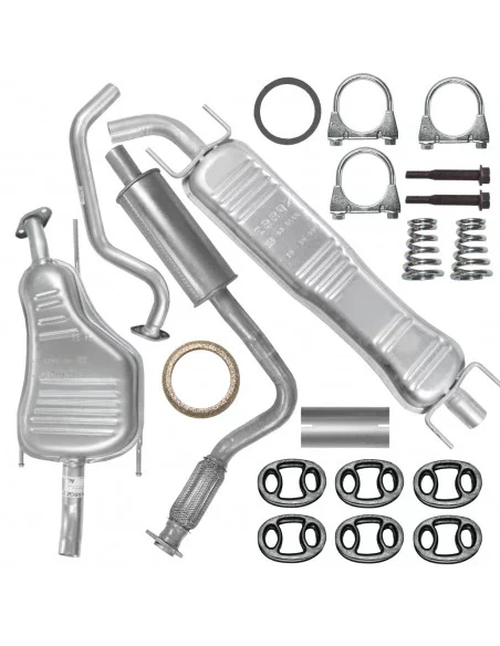 Zestaw tłumików Opel Zafira A I 1 04.1999-06.2005 2.0 DI 2.0 DTI 2.2 DTI