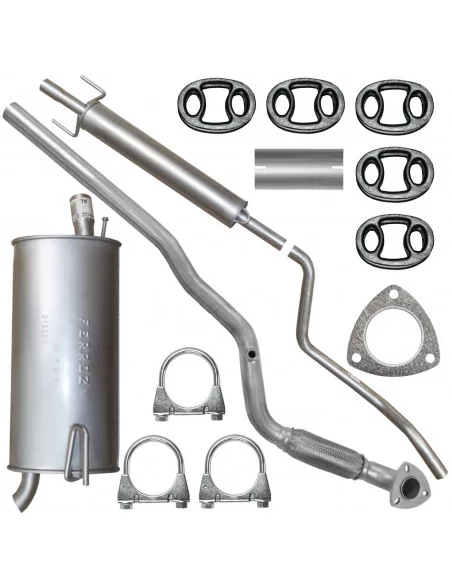 Zestaw tłumików Opel Meriva A 01.2003-05.2010 1.6i