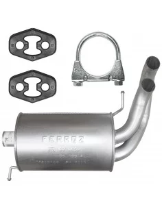 Tłumik końcowy Volkswagen Sharan 1 I 01.1998-03.2010 1.9 TDI 2.0 TDI