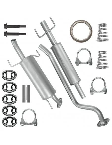 Zestaw tłumików Opel Astra G II 2 03.1998-12.2009 1.7 TD 1.7 DTI Hatchback