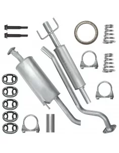 Zestaw tłumików Opel Astra G II 2 03.1998-12.2009 1.7 TD 1.7 DTI Sedan