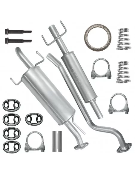 Zestaw tłumików Opel Astra G II 2 03.1998-12.2009 1.7 TD 1.7 DTI Kombi