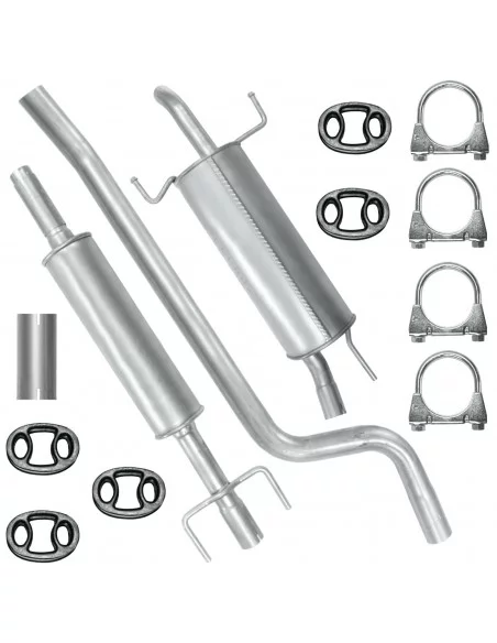 Zestaw tłumików Opel Astra G II 2 03.1998-12.2009 1.2 Hatchback