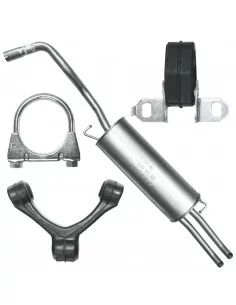 Tłumik końcowy Skoda Octavia 1 I 1U 02.1997-12.2007 1.4i 1.6i 1.9 SDI Kombi Hatchback