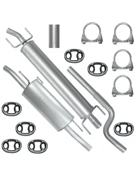 Zestaw tłumików Opel Astra G II 2 03.1998-12.2009 1.6i 8V 1.6i 16V 1.8i 16V Kombi