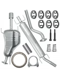 Zestaw tłumików Opel Astra G II 2 03.1998-12.2009 1.6i 16V 1.8I 16V 2.0i 16V Coupe Bertone Cabrio