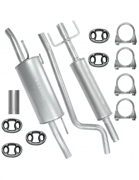 Zestaw tłumików Opel Astra G II 2 03.1998-12.2009 1.7 DTI Kombi