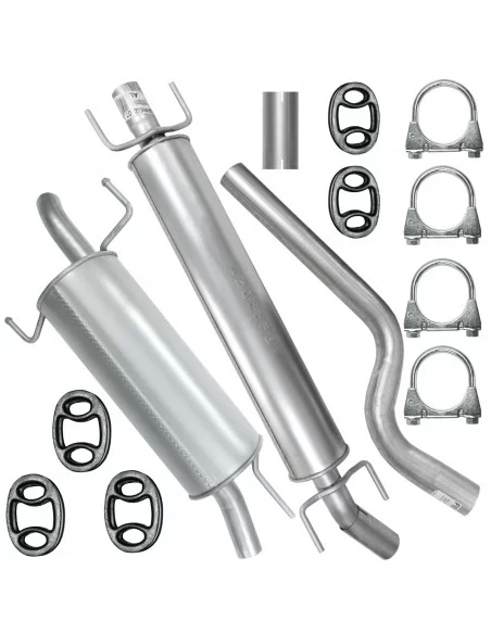 Zestaw tłumików Opel Astra G II 2 03.1998-12.2009 1.4i 1.6i Hatchback