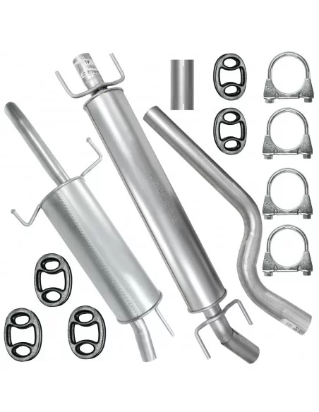 Zestaw tłumików Opel Astra G II 2 03.1998-12.2009 1.4i 1.6i Sedan