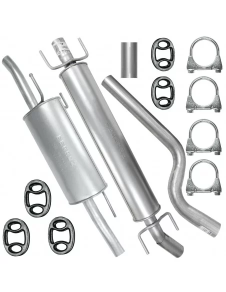 Zestaw tłumików Opel Astra G II 2 03.1998-12.2009 1.4i 1.6i Kombi