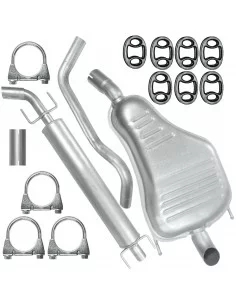 Zestaw tłumików Opel Zafira B II 2 07.2005-12.2014 1.9 CDTI