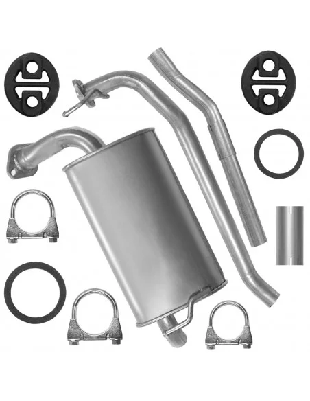 Zestaw tłumików Mazda 6 1 I GG GY 02.2002-12.2008 1.8 2.0 2.0 DI Hatchback Sedan Kombi