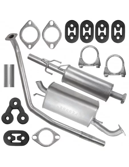 Zestaw tłumików Daewoo Chevrolet Kalos T200 12.2002-05.2008 1.2 1.4 Hatchback Sedan