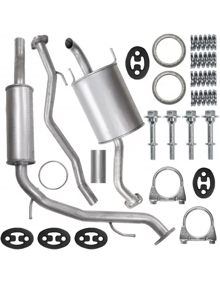 Zestaw tłumików Honda Jazz 2 II GD GE3 GE2 10.2001-10.2008 1.2 1.4 Hatchback