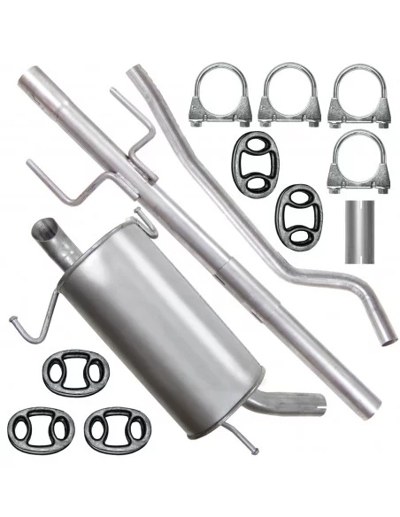 Zestaw tłumików Opel Corsa C III 3 09.2000-12.2006 1.3 CDTI Hatchback