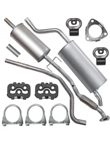 Zestaw tłumików Opel Corsa D 07.2006-12.2014 1.4 Hatchback