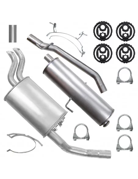 Zestaw tłumików Citroen Evasion 06.1994-07.2002 2.0 T 1.9TD 2.0 HDI 2.1 TD