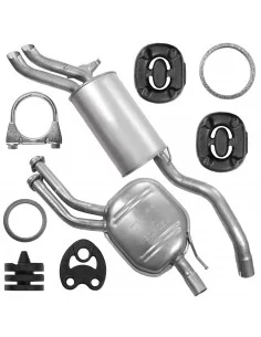 Zestaw tłumików Mercedes 260 300 W124 C124 T124 12.1984-06.1995 2.6 3.0 Sedan Coupe