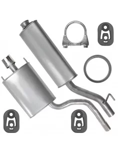 Zestaw tłumików Mercedes CLK200 CLK230 C208 06.1997-01.2003 2.0 2.3 Coupe