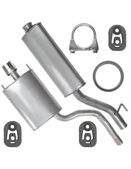 Zestaw tłumików Mercedes CLK200 CLK230 C208 06.1997-01.2003 2.0 2.3 Coupe