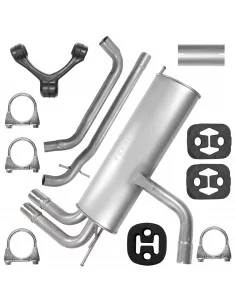 Zestaw tłumików Seat Leon II 2 1P1 05.2005-08.2013 2.0 TDI