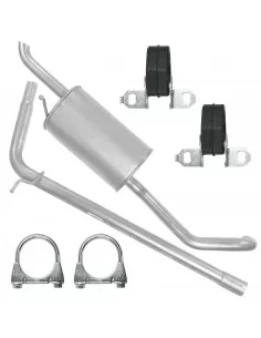 Zestaw tłumików Seat Ibiza 3 III 6L 09.2001-12-2008 1.2i Hatchback