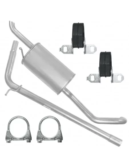 Zestaw tłumików Skoda Fabia I 1 6Y 12.1999-12.2007 1.2i Hatchback