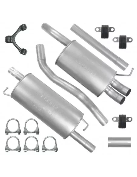 Zestaw tłumików Volkswagen Transporter T5 5 V 04.2003-08.2015 1.9 TDI Furgon LWB Zestaw tłumików Volkswagen Transporter T5 5 V 04.2003-08.2015 1.9 TDI Furgon LWB