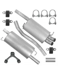 Zestaw tłumików Volkswagen Transporter T5 5 V 04.2003-08.2015 1.9 TDI Skrzynia SWB