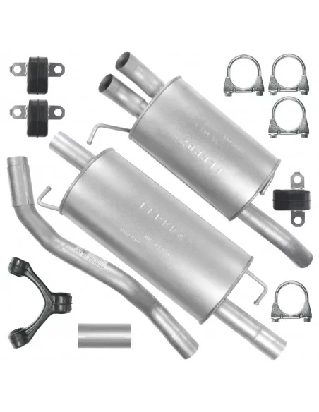 Zestaw tłumików Volkswagen Transporter T5 5 V 04.2003-08.2015 2.5 TDI Furgon SWB Zestaw tłumików Volkswagen Transporter T5 5 V 04.2003-08.2015 2.5 TDI Furgon SWB