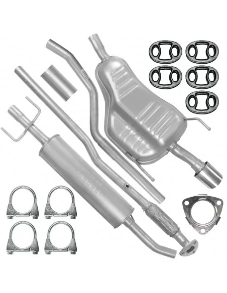 Zestaw tłumików Opel Astra H III 3 03.2004-12.2014 1.4 Kombi Caravan