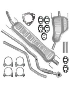 Zestaw tłumików Opel Astra H III 3 03.2004-12.2014 1.8 Kombi Caravan