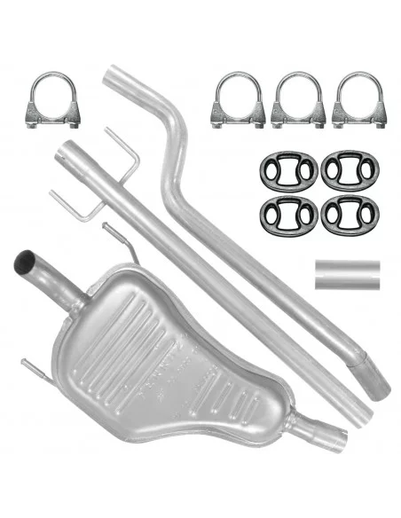 Zestaw tłumików Opel Astra H III 3 01.2004-05.2014 1.3 CDTI 1.7 CDTI Hatchback GTC Coupe