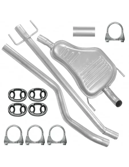 Zestaw tłumików Opel Astra H III 3 01.2004-05.2014 1.3 CDTI 1.7 CDTI Kombi Caravan