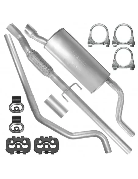 Zestaw tłumików Fiat Grande Punto 09.2005-12.2015 1.3 MJTD Hatchback