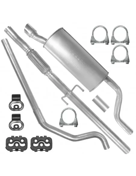 Zestaw tłumików Opel Corsa D 07.2006-12.2014 1.3 CDTI Hatchback