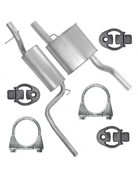 Zestaw tłumików Ford Focus 1 I MK1 08.1998-03.2005 1.6i Sedan