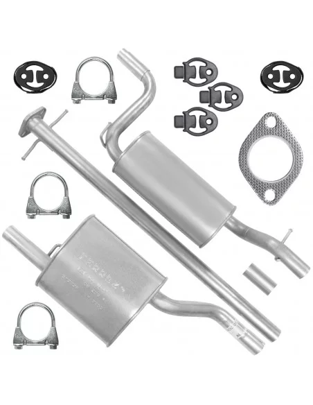 Zestaw tłumików Ford Focus 1 I MK1 08.1998-03.2005 1.8 Sedan