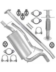 Zestaw tłumików Ford Focus II 2 MK2 09.2004-09.2011 1.6 TDCI Kombi