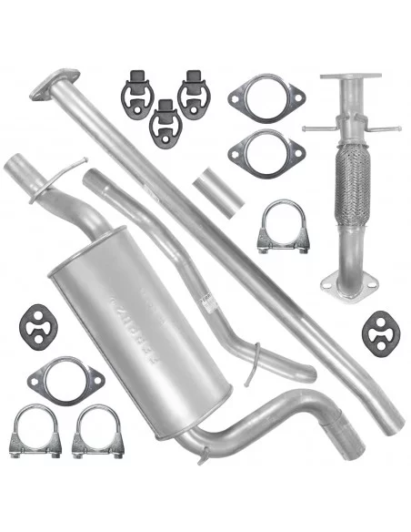 Zestaw tłumików Ford Focus II 2 MK2 09.2004-09.2011 1.6 TDCI Kombi