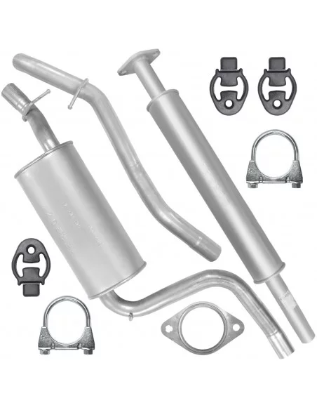 Zestaw tłumików Ford Focus II 2 MK2 09.2004-09.2011 2.0 Sedan