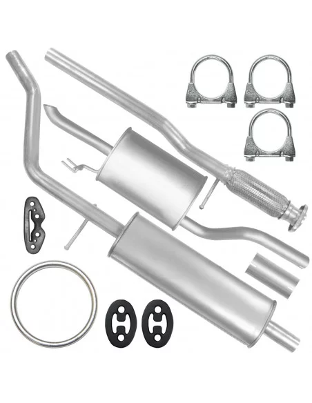 Zestaw tłumików Fiat Punto 2 II (188) 07.1999-12.2007 1.2 Hatchback