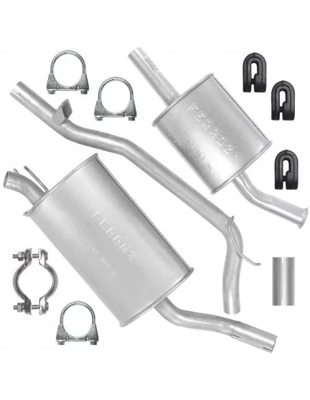 Zestaw tłumików Renault Twingo 1 I 04.1993-12.2007 1.2