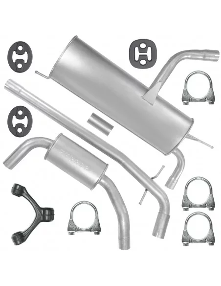 Zestaw tłumików Seat Altea 03.2004-04.2015 1.6 Hatchback