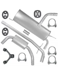 Zestaw tłumików Seat Leon II 2 1P1 05.2005-08.2013 1.4 1.6 Hatchback