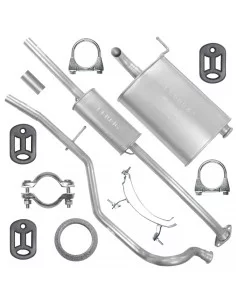 Zestaw tłumików Peugeot 206 01.1998-12.2009 1.1 1.4 1.6 Kombi